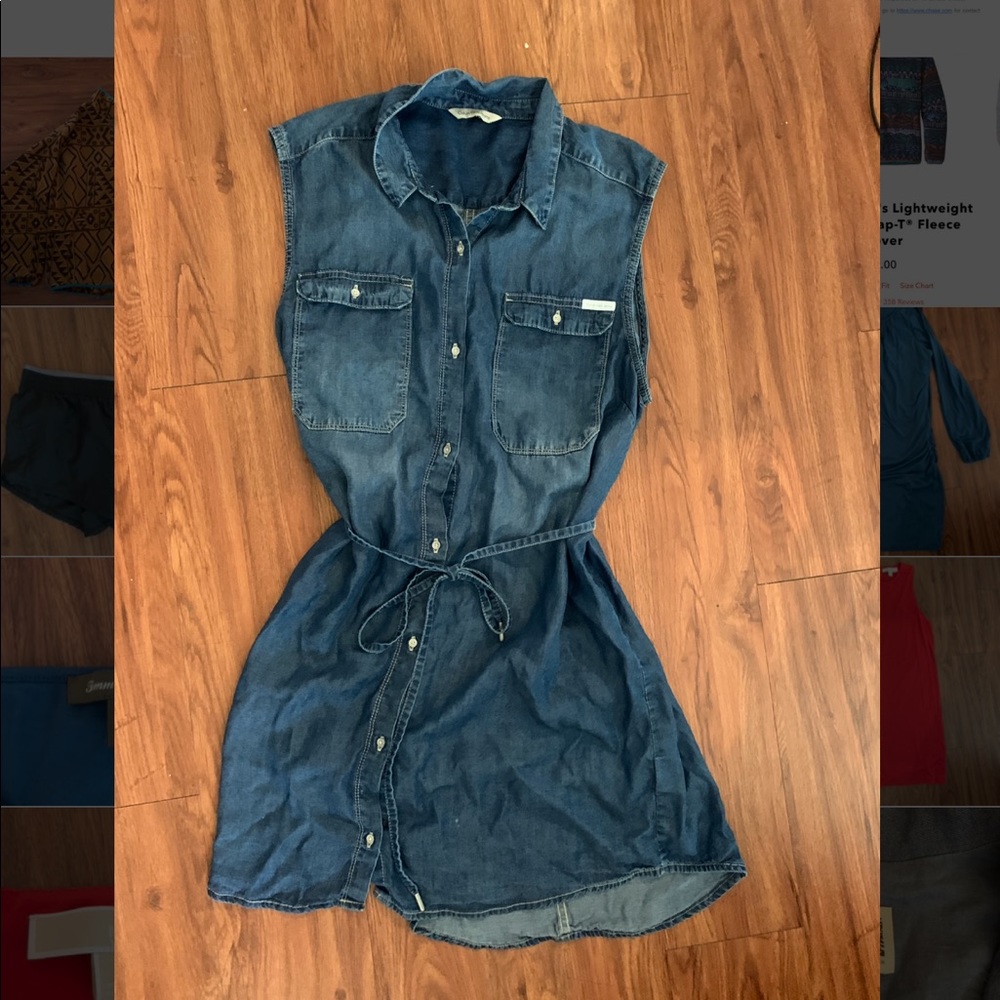 Calvin Klein Jean dress!